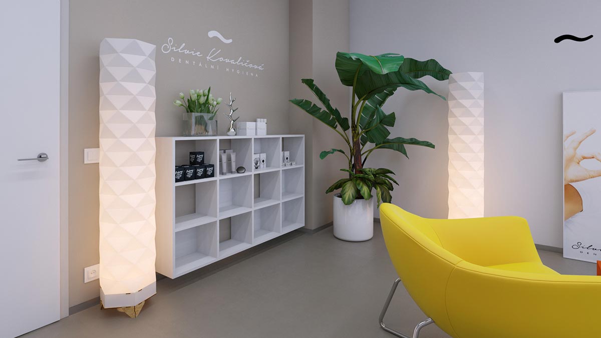 Detail interiéru ordinace