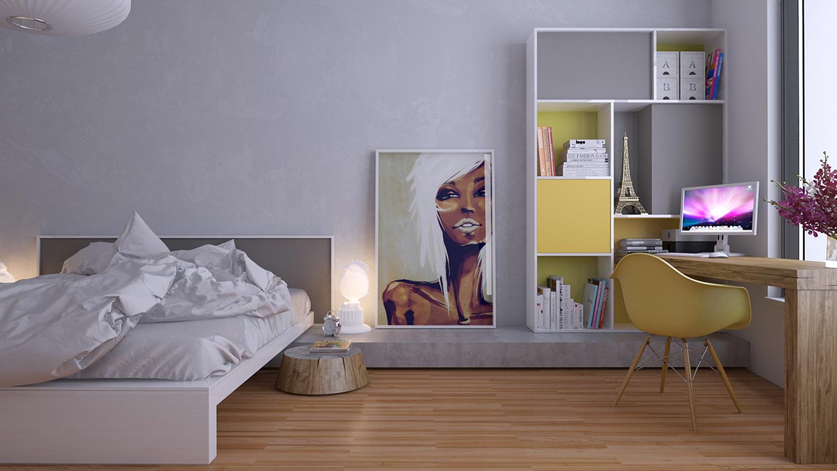 Vizualizace návrhu pokoje