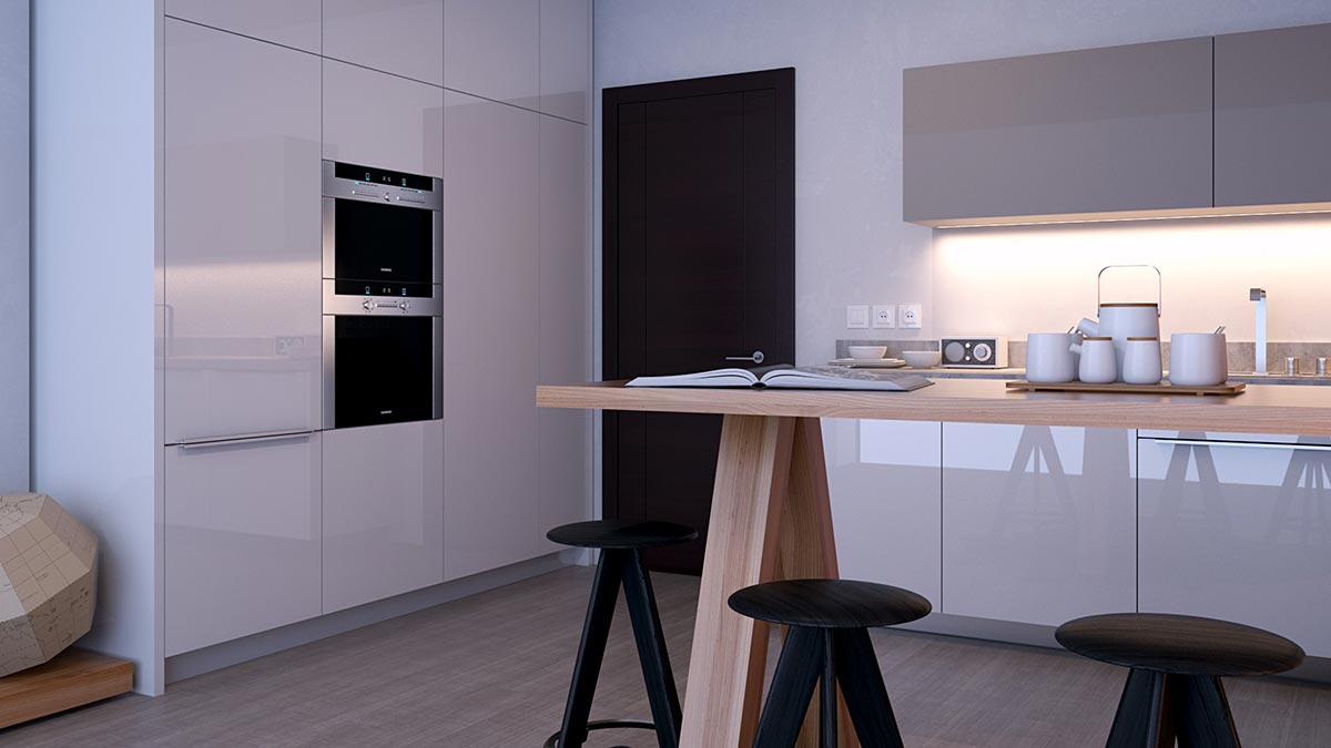 Vizualizace kuchyňské linky